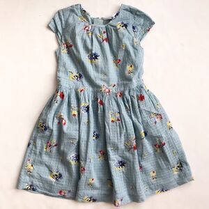 Gap kids floral print dress EUC M(8-9Y)
